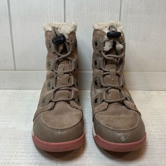 Sorel Unisex Kids Whitney II Suede Boots Size 4 - Picture 1 of 16